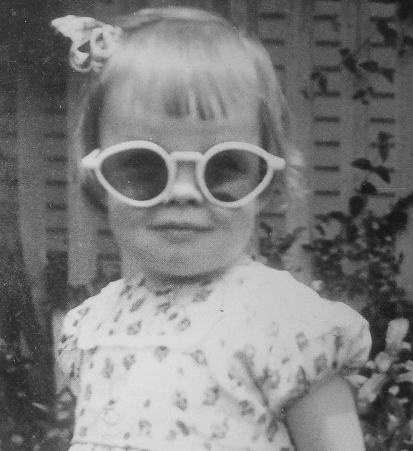 Diane Keaton age three. Photo by Dorothy Hall