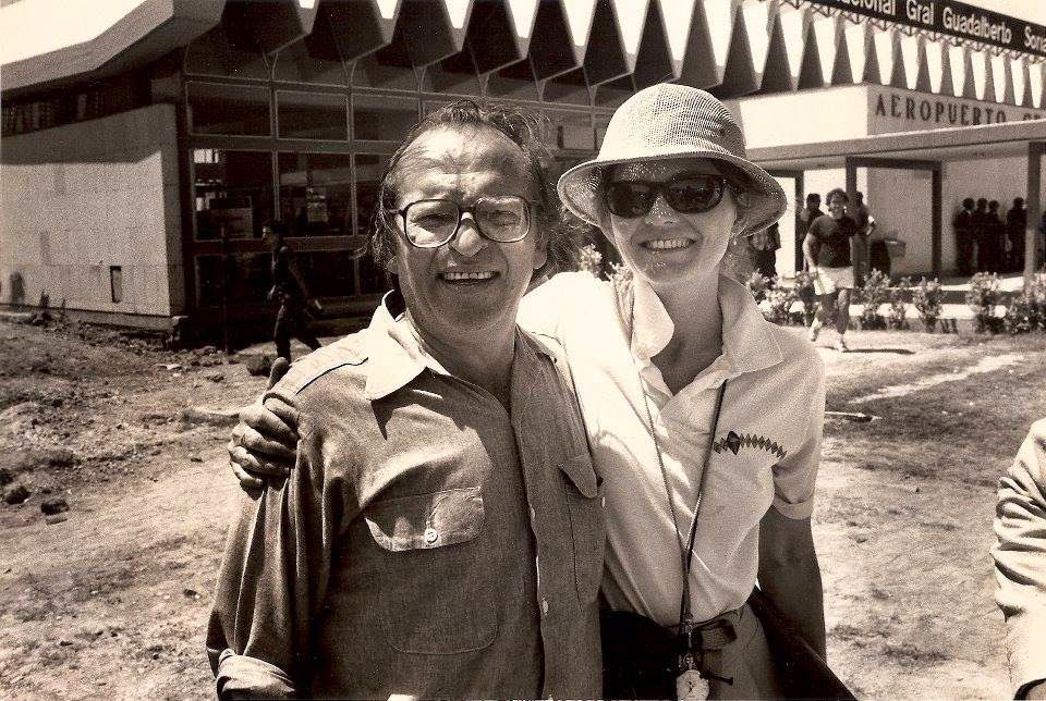 Martha Pinson and Sidney Lumet. Photo By Kerry Hayes