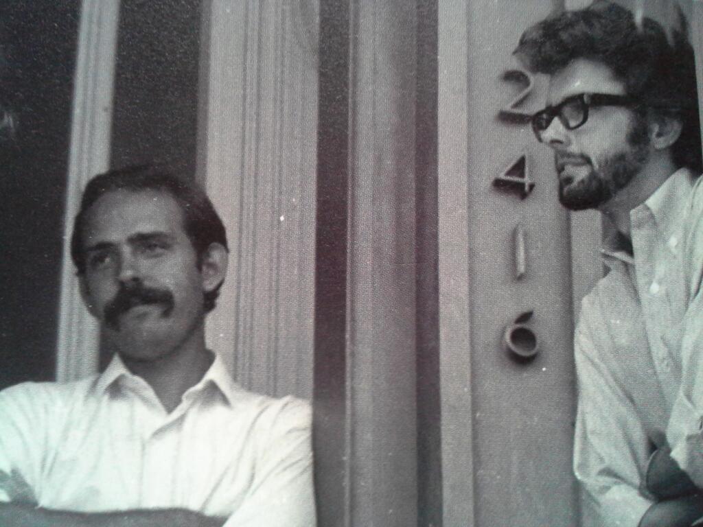 Fellow USC alums Walter Murch and George Lucas